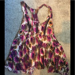 Free People Flowing Tank Top (Med)